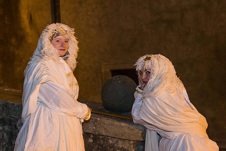 Live Nativity Scene, 23.12.2017, Advent and Christmas in Český Krumlov