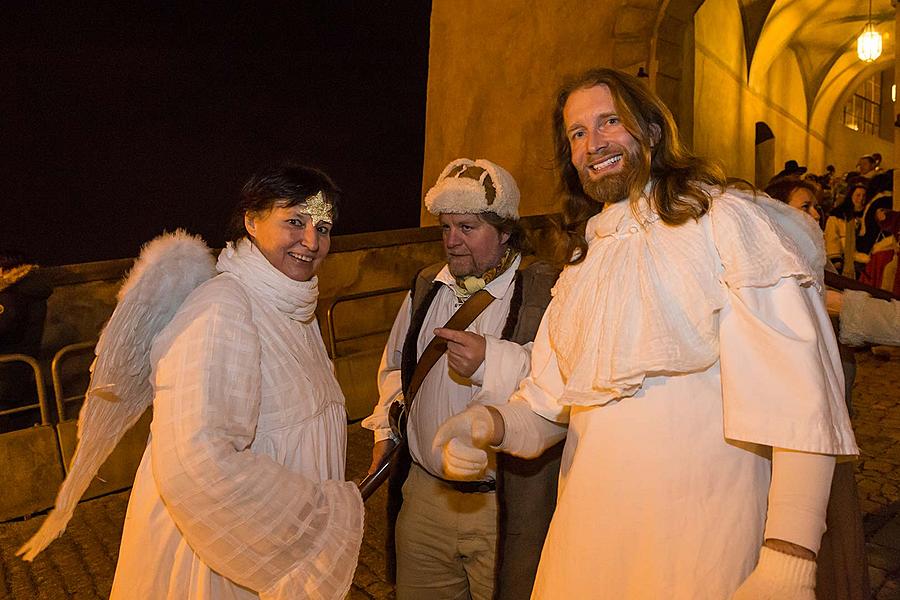 Live Nativity Scene, 23.12.2017, Advent and Christmas in Český Krumlov