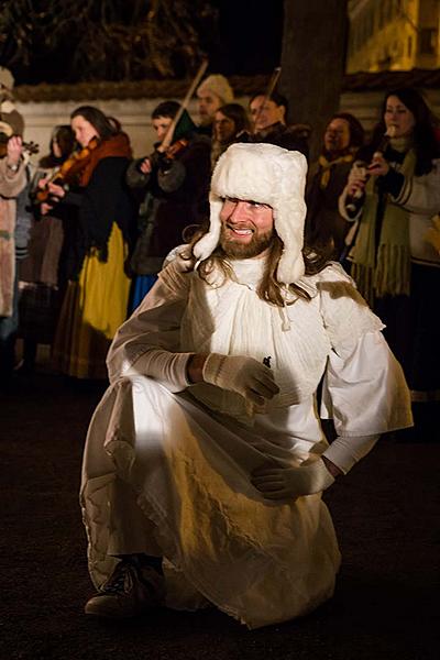 Live Nativity Scene, 23.12.2017, Advent and Christmas in Český Krumlov