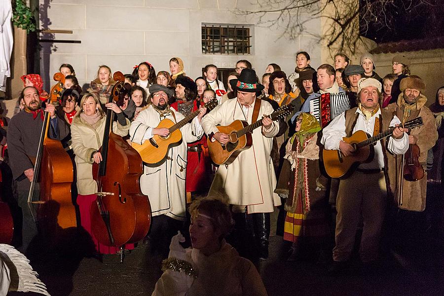 Live Nativity Scene, 23.12.2017, Advent and Christmas in Český Krumlov