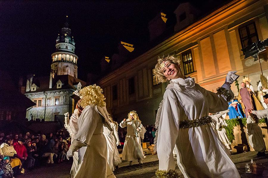 Live Nativity Scene, 23.12.2017, Advent and Christmas in Český Krumlov