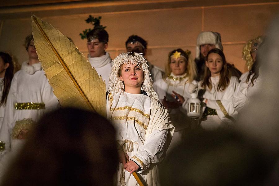 Live Nativity Scene, 23.12.2017, Advent and Christmas in Český Krumlov