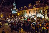 Lebende Krippe, 23.12.2017, Advent und Weihnachten in Český Krumlov, Foto: Lubor Mrázek