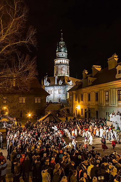 Lebende Krippe, 23.12.2017, Advent und Weihnachten in Český Krumlov