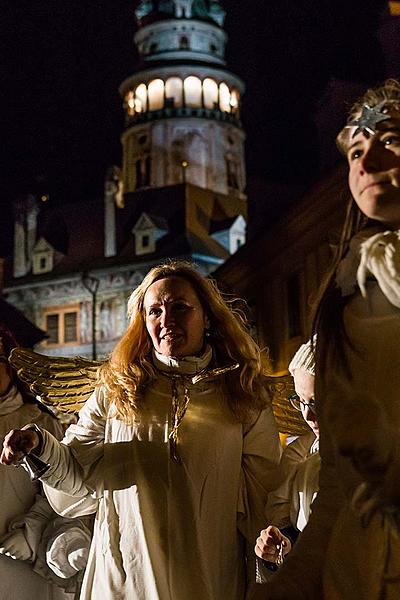 Live Nativity Scene, 23.12.2017, Advent and Christmas in Český Krumlov