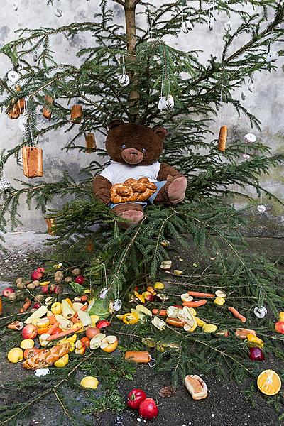 Bärenweihnachten, 24.12.2017, Advent und Weihnachten in Český Krumlov