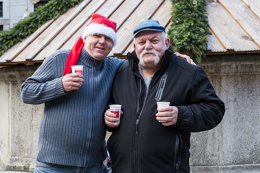 Bärenweihnachten, 24.12.2017, Advent und Weihnachten in Český Krumlov