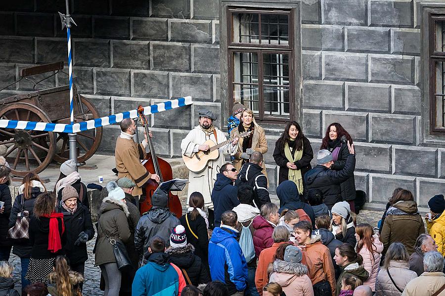 Bärenweihnachten, 24.12.2017, Advent und Weihnachten in Český Krumlov