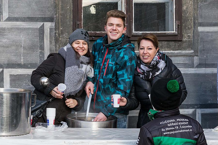 Bärenweihnachten, 24.12.2017, Advent und Weihnachten in Český Krumlov