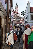 Drei Könige, 6.1.2018, Advent und Weihnachten in Český Krumlov, Foto: Lubor Mrázek