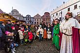 Drei Könige, 6.1.2018, Advent und Weihnachten in Český Krumlov, Foto: Lubor Mrázek