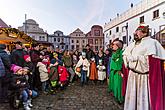 Tři králové, 6.1.2018, Advent a Vánoce v Českém Krumlově, foto: Lubor Mrázek