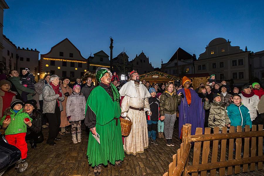 Drei Könige, 6.1.2018, Advent und Weihnachten in Český Krumlov