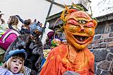 Carnival parade in Český Krumlov, 13th February 2018, photo by: Lubor Mrázek