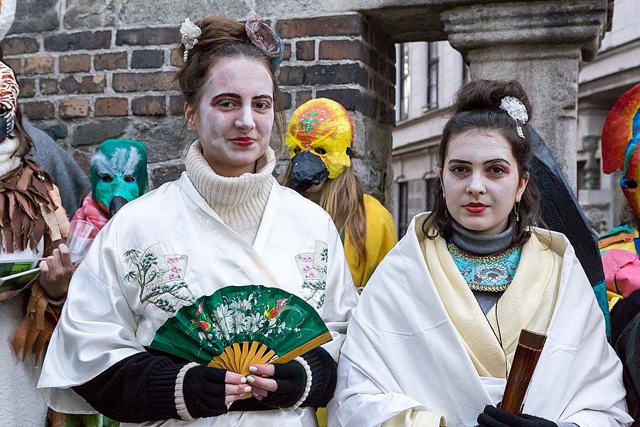 Karnevalsumzug, 13. Februar 2018, Fasching Český Krumlov