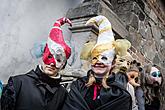 Carnival parade in Český Krumlov, 13th February 2018, photo by: Lubor Mrázek