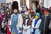 Carnival parade in Český Krumlov, 13th February 2018, photo by: Lubor Mrázek