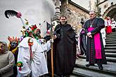 Carnival parade in Český Krumlov, 13th February 2018, photo by: Lubor Mrázek