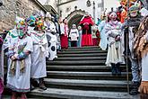 Carnival parade in Český Krumlov, 13th February 2018, photo by: Lubor Mrázek