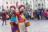 Carnival parade in Český Krumlov, 13th February 2018, photo by: Lubor Mrázek