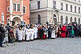 Masopustní průvod v Českém Krumlově, 13. února 2018, foto: Lubor Mrázek