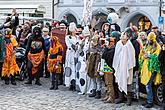 Carnival parade in Český Krumlov, 13th February 2018, photo by: Lubor Mrázek