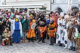 Carnival parade in Český Krumlov, 13th February 2018, photo by: Lubor Mrázek