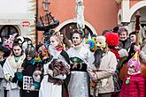 Carnival parade in Český Krumlov, 13th February 2018, photo by: Lubor Mrázek