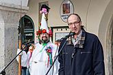 Carnival parade in Český Krumlov, 13th February 2018, photo by: Lubor Mrázek