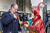 Karnevalsumzug, 13. Februar 2018, Fasching Český Krumlov, Foto: Lubor Mrázek