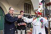 Masopustní průvod v Českém Krumlově, 13. února 2018, foto: Lubor Mrázek