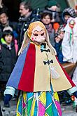 Karnevalsumzug, 13. Februar 2018, Fasching Český Krumlov, Foto: Lubor Mrázek