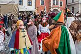 Carnival parade in Český Krumlov, 13th February 2018, photo by: Lubor Mrázek