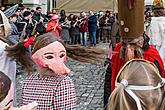 Carnival parade in Český Krumlov, 13th February 2018, photo by: Lubor Mrázek