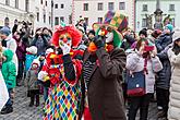 Karnevalsumzug, 13. Februar 2018, Fasching Český Krumlov, Foto: Lubor Mrázek