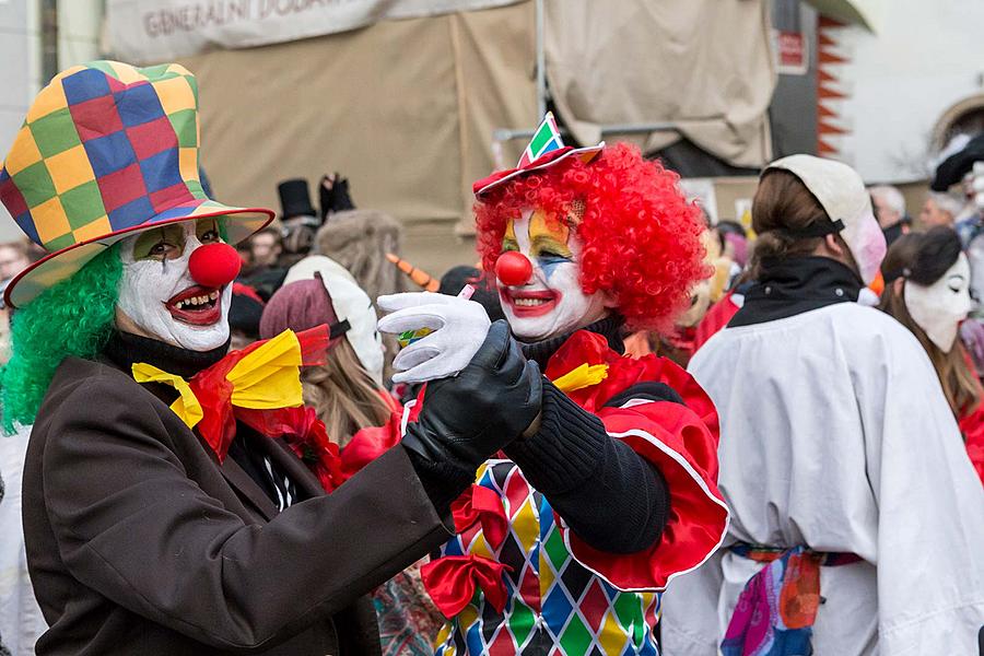 Karnevalsumzug, 13. Februar 2018, Fasching Český Krumlov