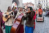 Masopustní průvod v Českém Krumlově, 13. února 2018, foto: Lubor Mrázek