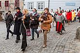 Carnival parade in Český Krumlov, 13th February 2018, photo by: Lubor Mrázek