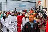 Carnival parade in Český Krumlov, 13th February 2018, photo by: Lubor Mrázek