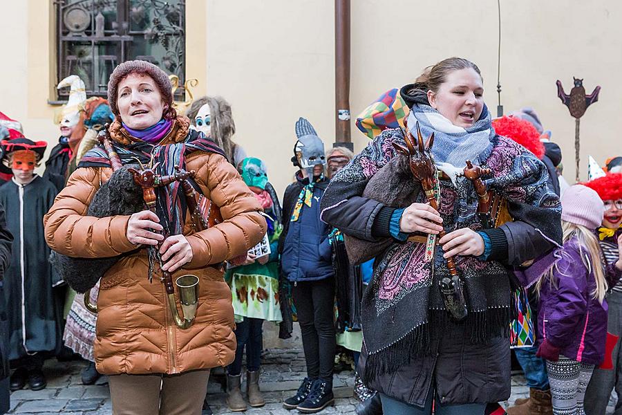 Karnevalsumzug, 13. Februar 2018, Fasching Český Krumlov