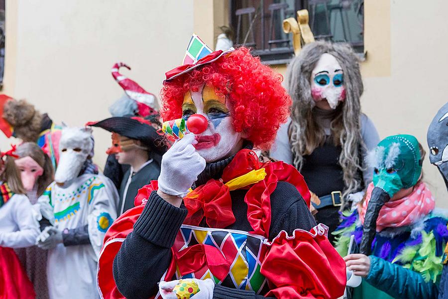 Karnevalsumzug, 13. Februar 2018, Fasching Český Krumlov