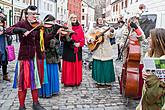 Carnival parade in Český Krumlov, 13th February 2018, photo by: Lubor Mrázek