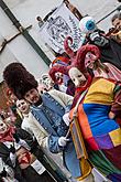 Carnival parade in Český Krumlov, 13th February 2018, photo by: Lubor Mrázek