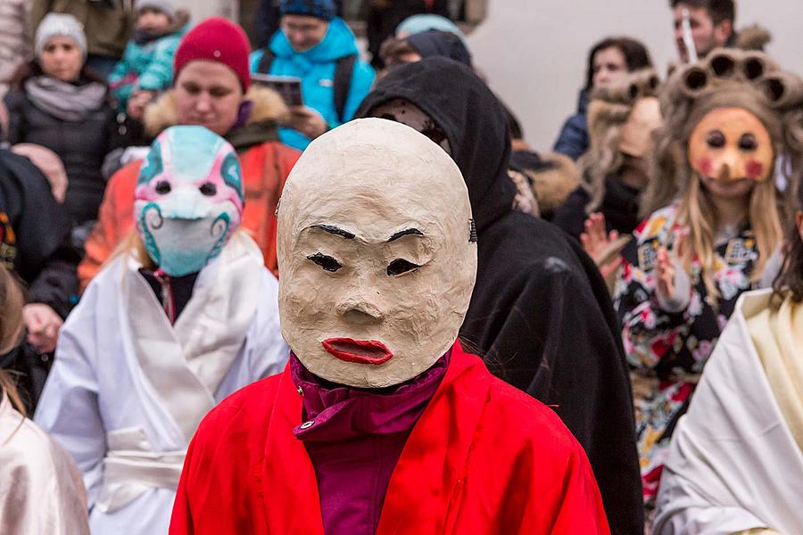 Karnevalsumzug, 13. Februar 2018, Fasching Český Krumlov