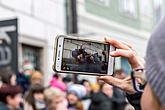 Carnival parade in Český Krumlov, 13th February 2018, photo by: Lubor Mrázek