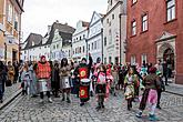 Carnival parade in Český Krumlov, 13th February 2018, photo by: Lubor Mrázek