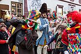 Carnival parade in Český Krumlov, 13th February 2018, photo by: Lubor Mrázek