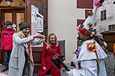 Carnival parade in Český Krumlov, 13th February 2018, photo by: Lubor Mrázek