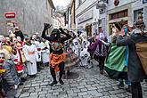 Carnival parade in Český Krumlov, 13th February 2018, photo by: Lubor Mrázek