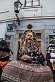 Carnival parade in Český Krumlov, 13th February 2018, photo by: Lubor Mrázek